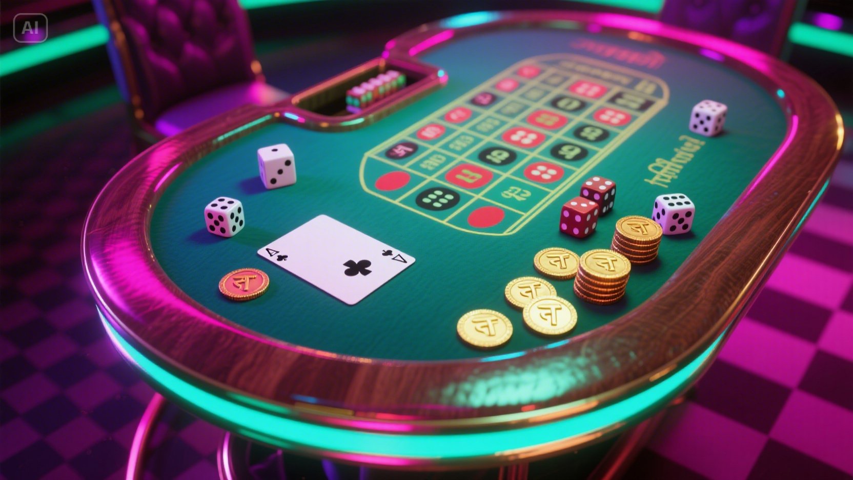 Casino  desktop and mobile interfaces
